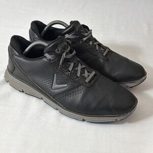 Callaway Balboa TRX CG101BGR Men's Golf Shoes Black/Grey Size 11 Waterproof Fit